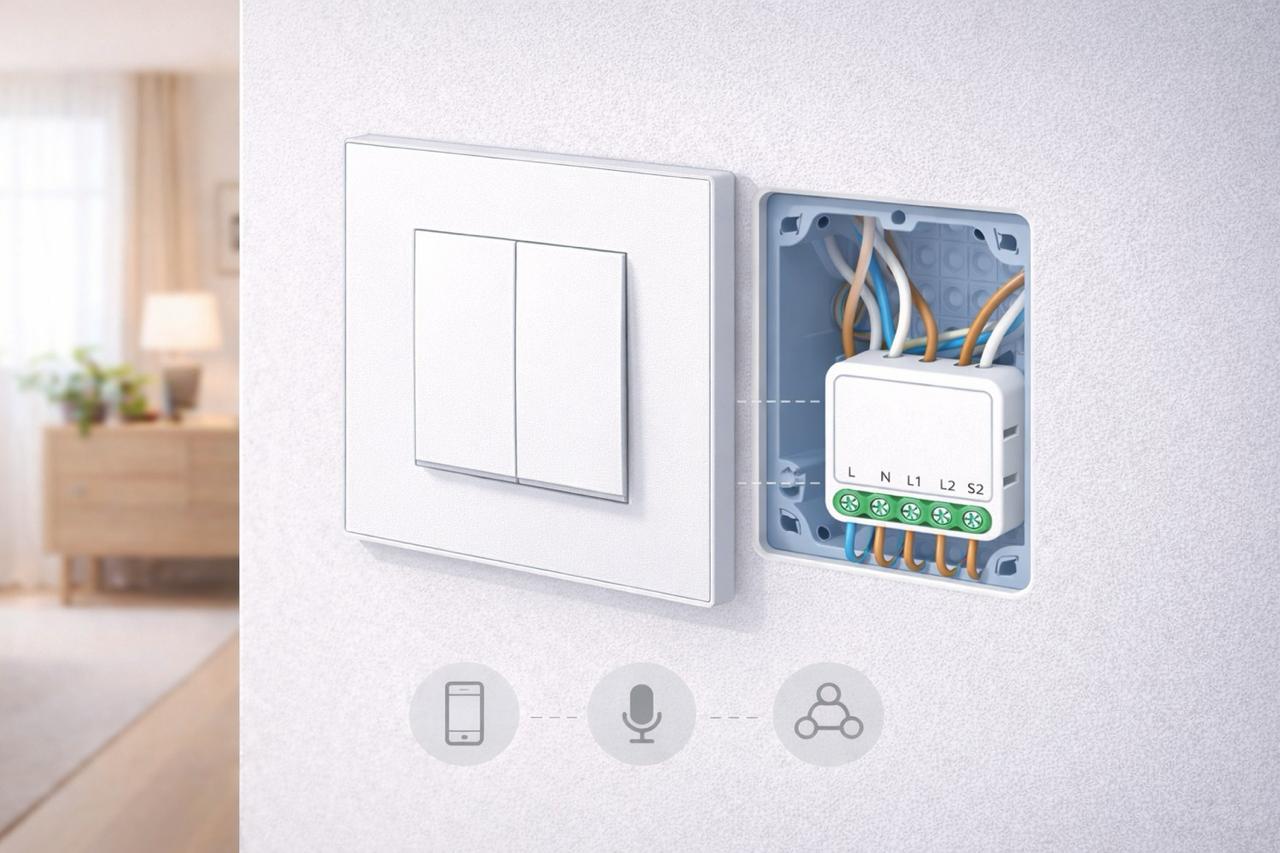 Автоматизация обычных выключателей